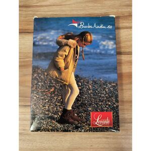 Levante Bimba Airskin 150 Girls Winter Weight Tights Brown Size 2 Ages 1-3 Italy